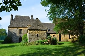 5 bed manor house for sale near Aubas
