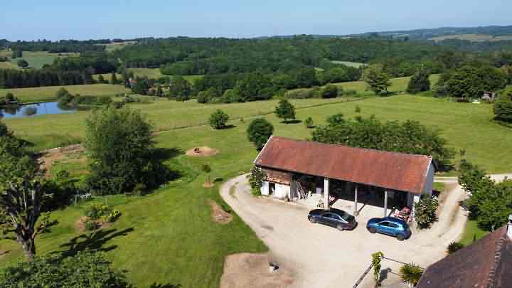 3 bed stone house for sale near Dussac
