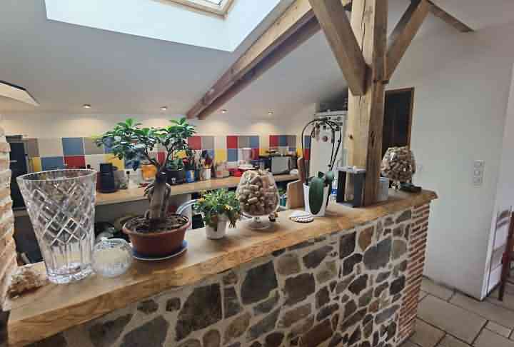 3 bed stone house for sale near Dussac