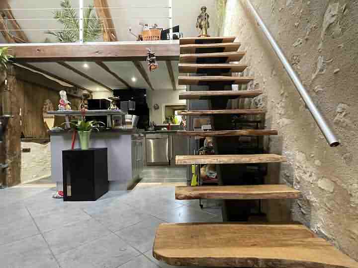 2 bed stone house for sale near Dussac