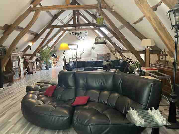 2 bed stone house for sale near Dussac