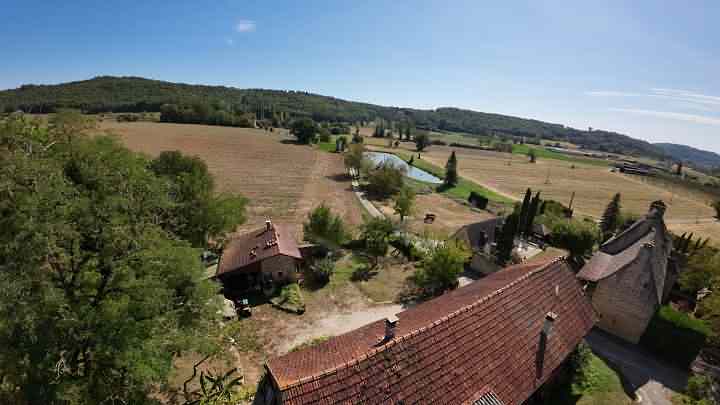 4 bed stone house for sale near Aubas
