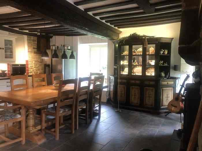 5 bed stone house for sale near Tréprel
