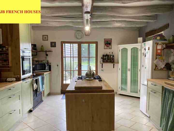 4 bed stone house for sale near Ansac Sur Vienne