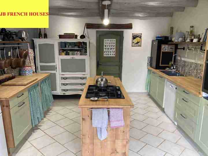 4 bed stone house for sale near Ansac Sur Vienne