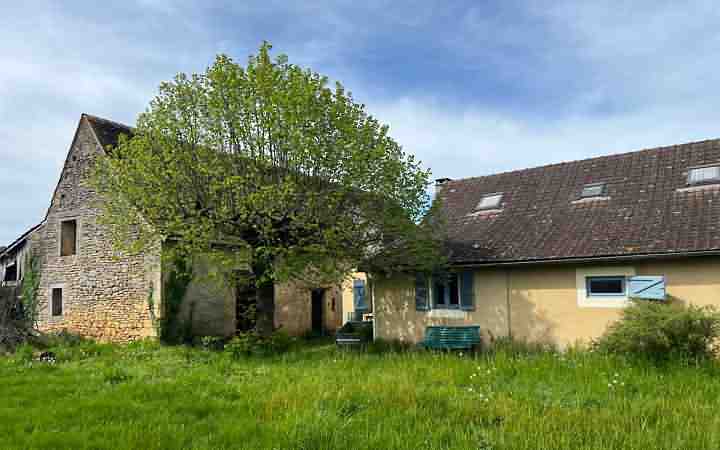 5 bed stone house for sale near Aubas