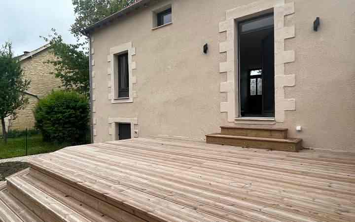3 bed stone house for sale near Aubas