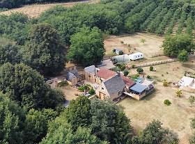 2 bed stone house for sale near Aubas