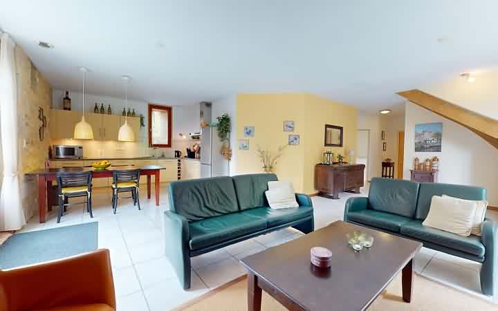 4 bed stone house for sale near Aubas
