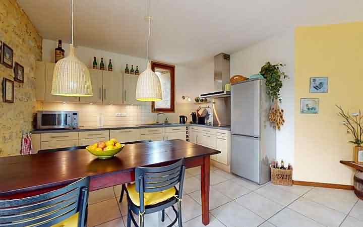 4 bed stone house for sale near Aubas