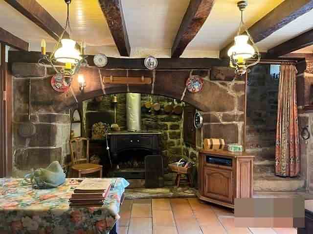 4 bed stone house for sale near Affieux