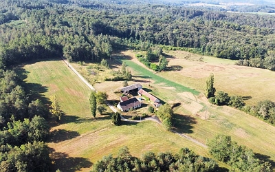 3 bed stone house for sale near Aubas