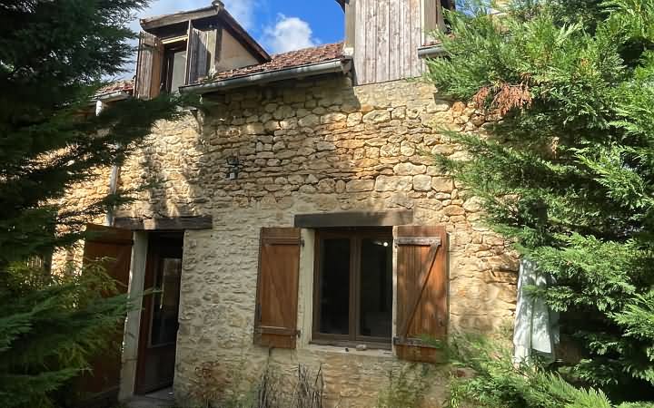 3 bed stone house for sale near Aubas