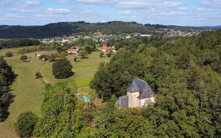 6 bed stone house for sale near Aubas
