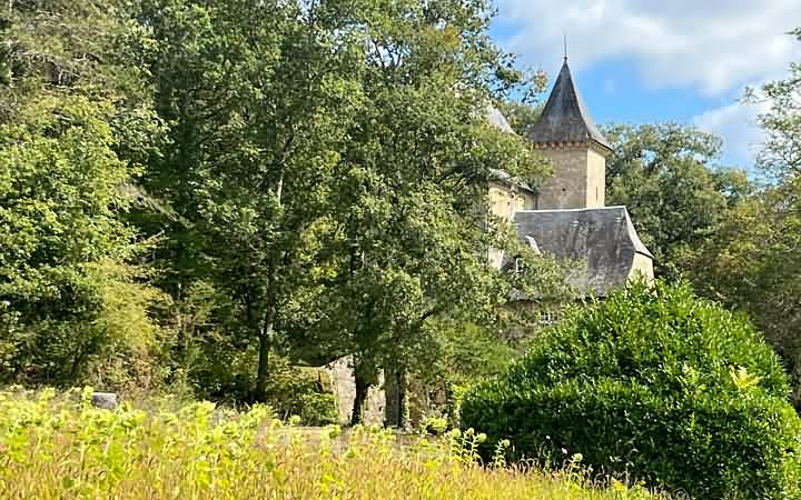 6 bed stone house for sale near Aubas
