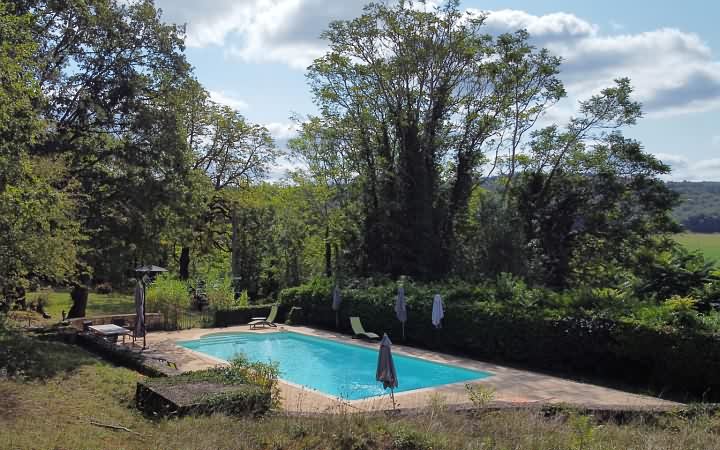 6 bed stone house for sale near Aubas