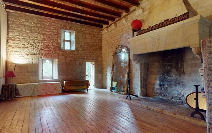 6 bed stone house for sale near Aubas