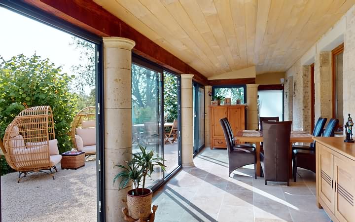 3 bed stone house for sale near Aubas