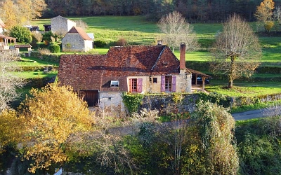 3 bed stone house for sale near Aubas