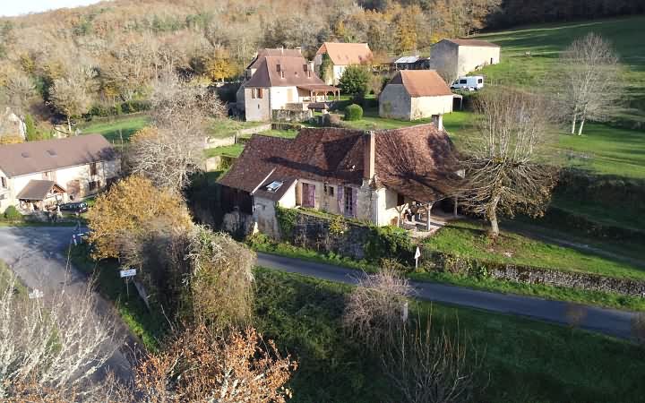 3 bed stone house for sale near Aubas