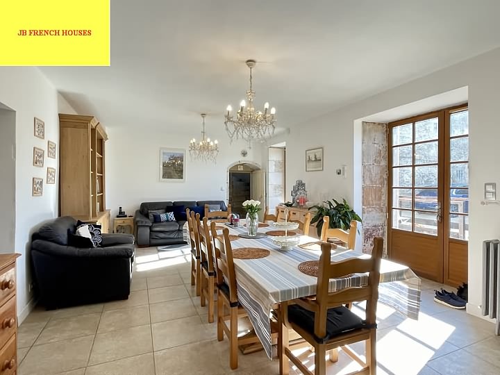 6 bed stone house for sale near Ansac Sur Vienne