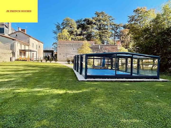 6 bed stone house for sale near Ansac Sur Vienne