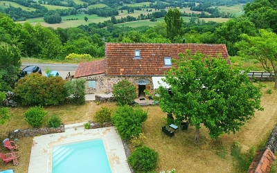 3 bed stone house for sale near Dordogne and Lot