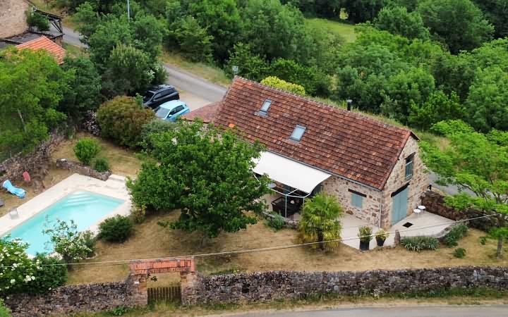 3 bed stone house for sale near Dordogne and Lot