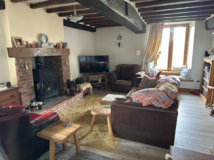 4 bed stone farmhouse for sale near Vengeons