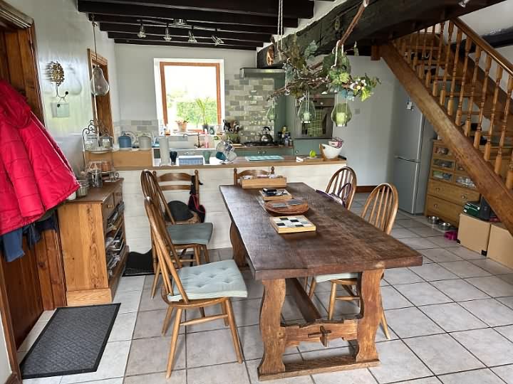 4 bed stone farmhouse for sale near Vengeons