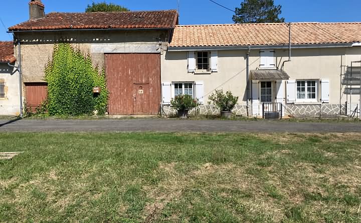 2 bed stone house for sale near Ansac Sur Vienne