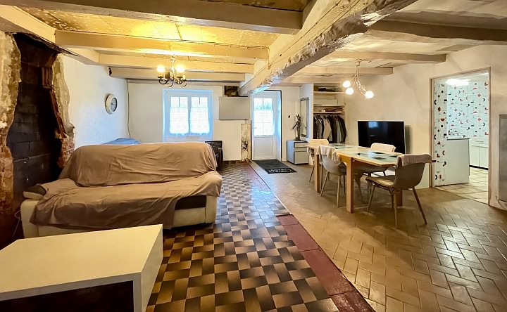 2 bed stone house for sale near Ansac Sur Vienne