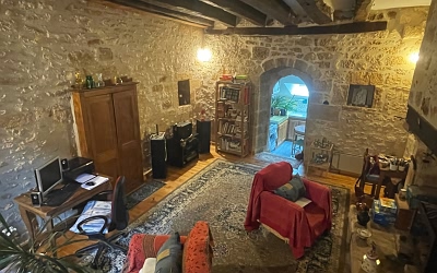 2 bed stone house for sale near Aubas