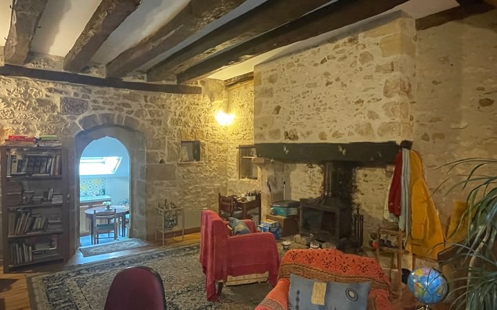 2 bed stone house for sale near Aubas