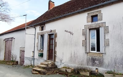 2 bed stone house for sale near Naillat