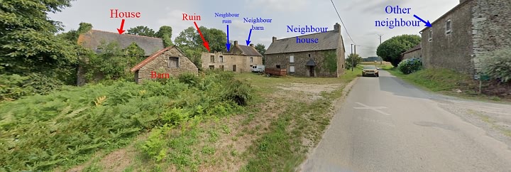 Stone house to renovate near Mohon