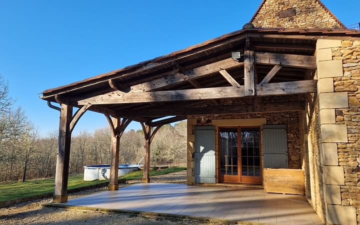 4 bed stone house for sale near Castels