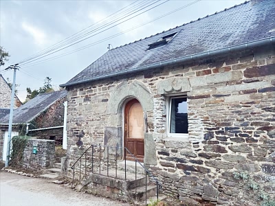 1 bed stone house for sale near Kergloff