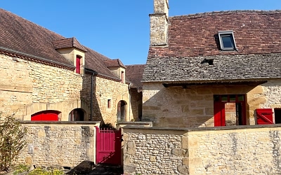 2 bed stone house for sale near Aubas