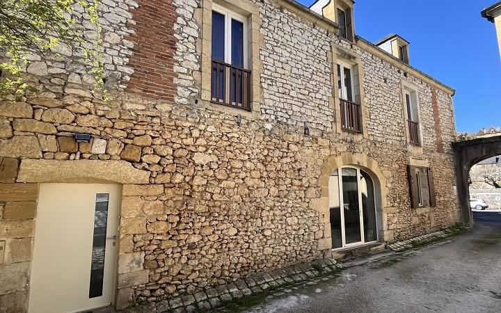 4 bed stone house for sale near Aubas