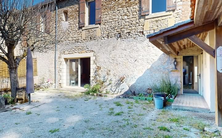 4 bed stone house for sale near Aubas