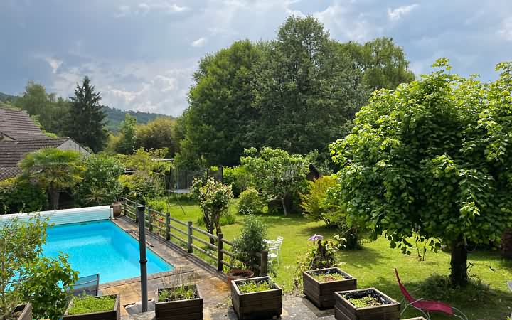 6 bed stone house for sale near Aubas