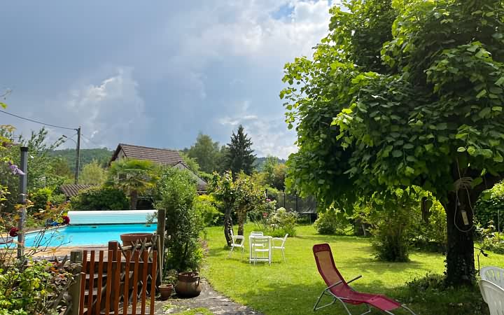 6 bed stone house for sale near Aubas