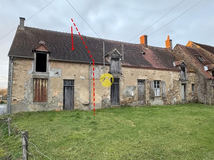 Stone barn to renovate near SOUTH INDRE and SOUTH CHER and NORTH CREUSE