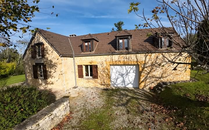 3 bed stone house for sale near Aubas