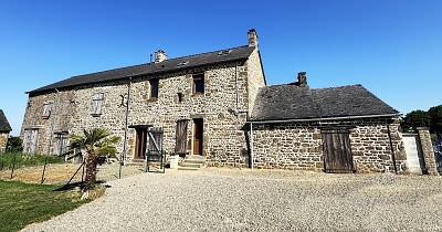 2 bed stone house for sale near Le Horps