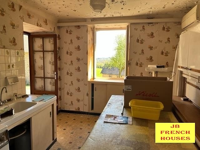 2 bed stone house for sale near Affieux