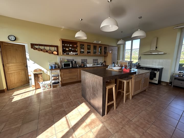 5 bed stone house for sale near Burcy