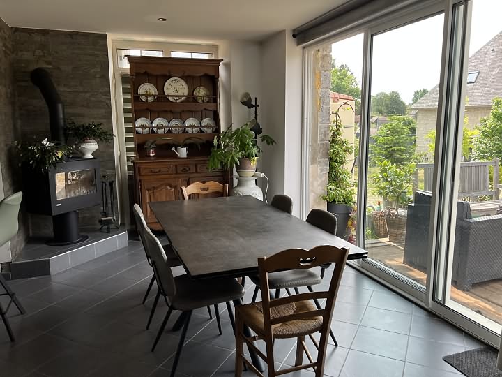 4 bed stone house for sale near Rabodanges