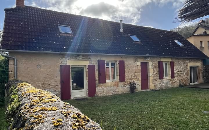 3 bed stone house for sale near Aubas
